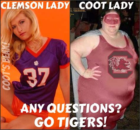 The false quote was circulated in a post on social media with the claim overlaid in text over a photo of. . Clemson girl meme name